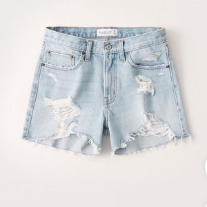 Mid rise shorts